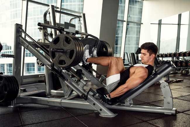 leg press machiene